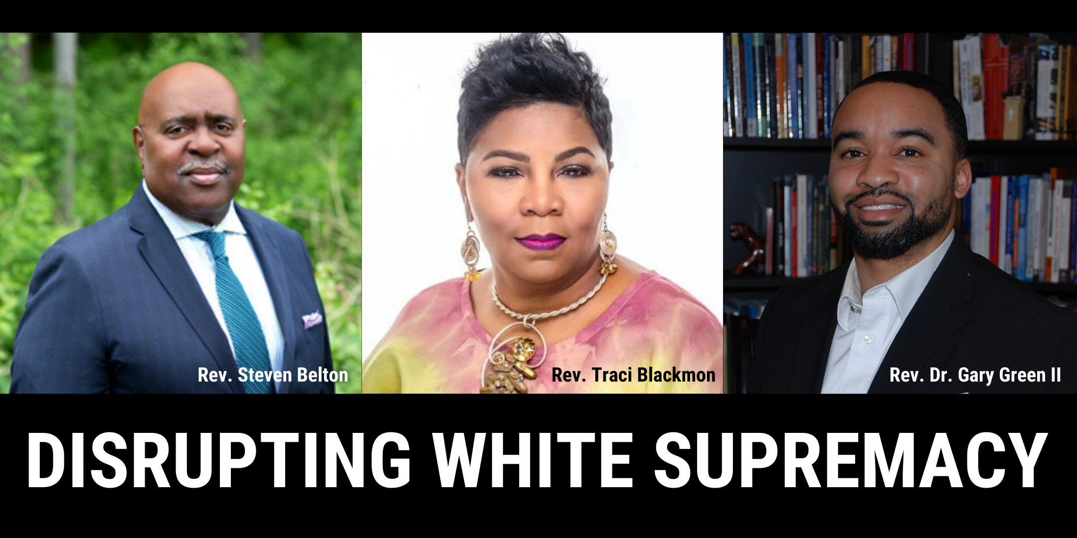 Images of the clergy participating in Seeking Justice